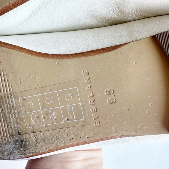 Everlane The Day Ballet Flat Womens White Slip On Flats Shoes Neutral Minimalist - Picture 6 of 13